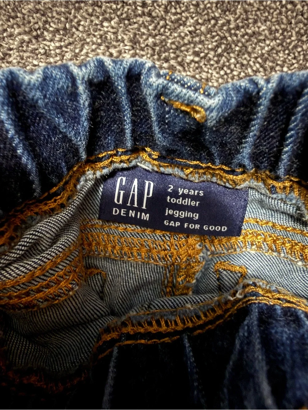 24 month 2T girls pants jeans denim Nike holiday tie dye
